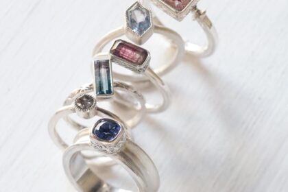 銀と天然石　HALAKAの作品